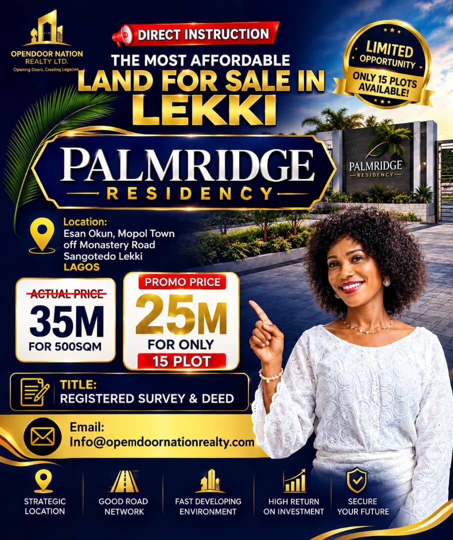 PalmRidge Residency — Land for Sale, Sangotedo, Lekki — photo 1 of 1