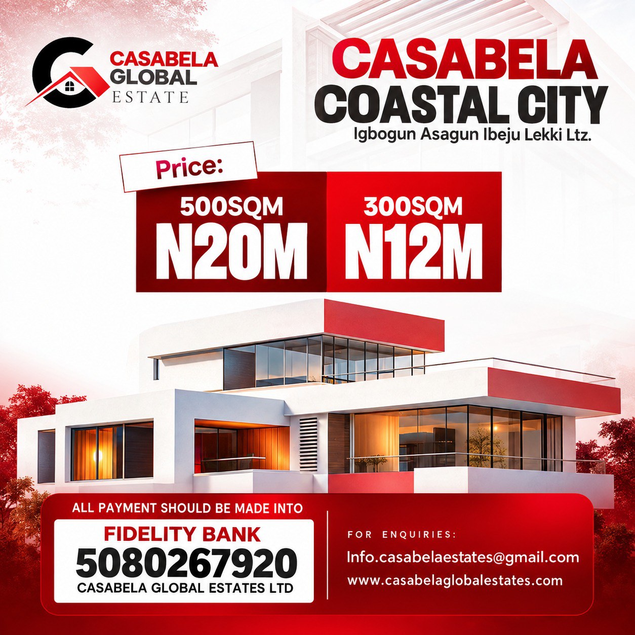Casabela Coastal City — Land for Sale, Ibeju-Lekki — photo 1 of 1